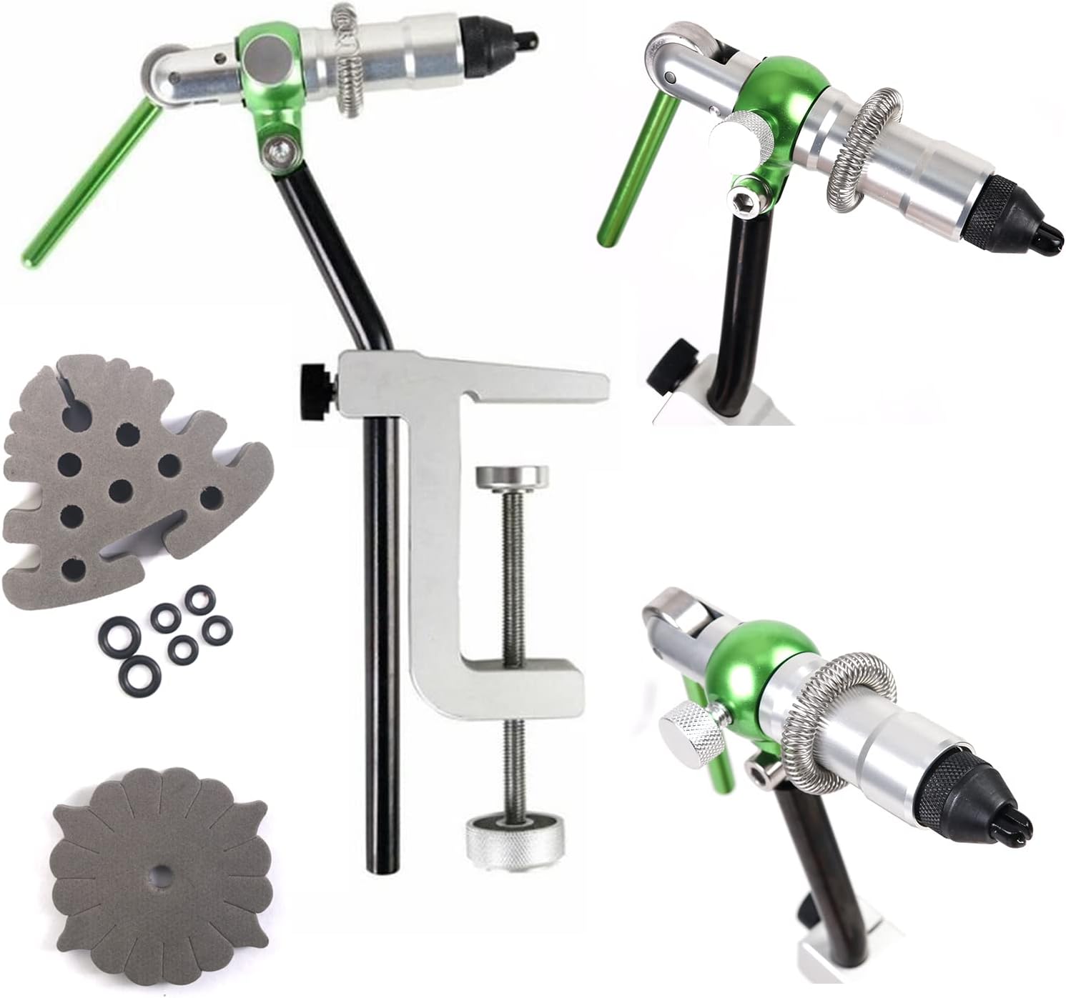 M MAXIMUMCATCH Maxcatch Rotary Fly Tying Vise Alloy Travel Vise
