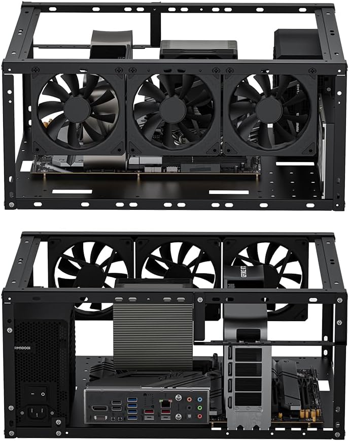 PC Test Bench, Open Air PC Case, Open Frame Computer Chassis