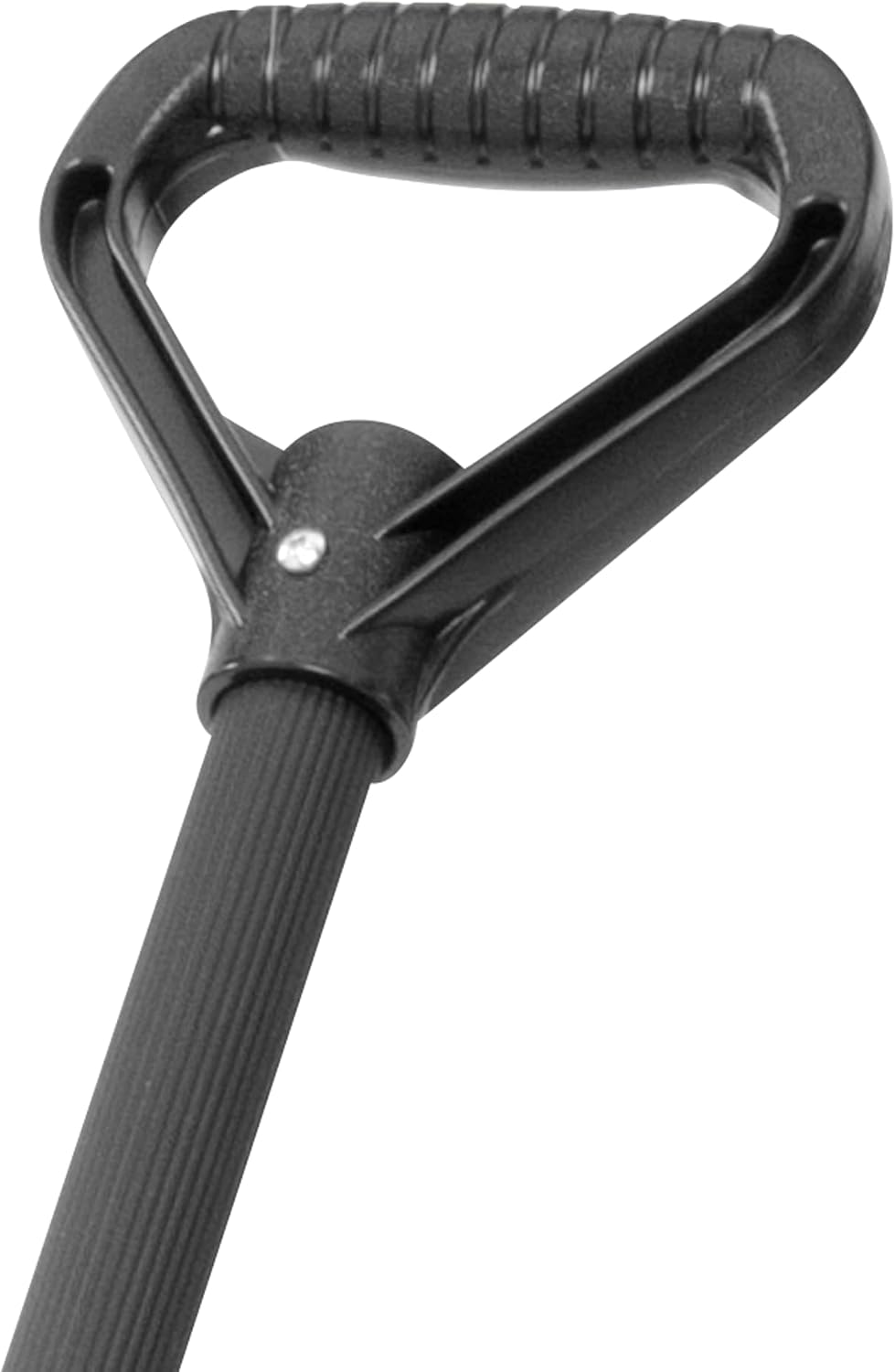 Suncast 18-Inch Snow Shovel and Pusher Combo with Durable Galvanized Steel Wear Strip and Ergonomic D-Grip Handle, Ideal for Driveways, Walkways