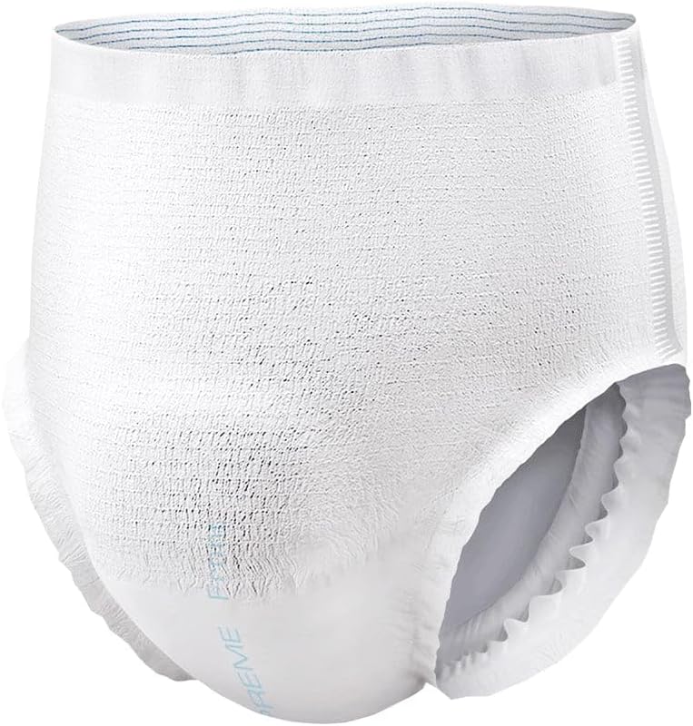 NorthShore GoSupreme Lite 6-Hour Daytime Underwear, White, Medium, 14 Count