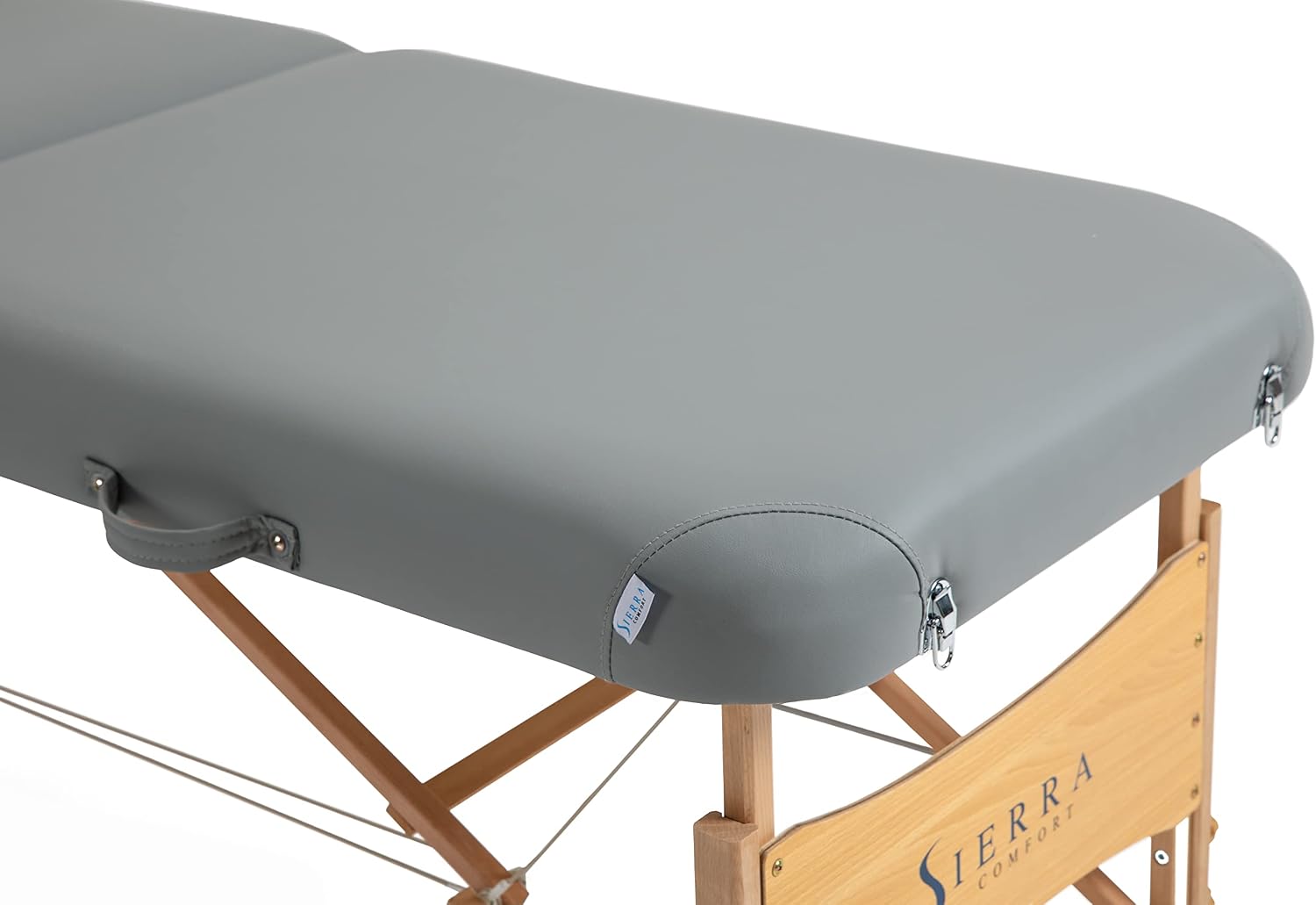Sierra Comfort Premium Wide Portable Massage Table, SC-600 (Gray)