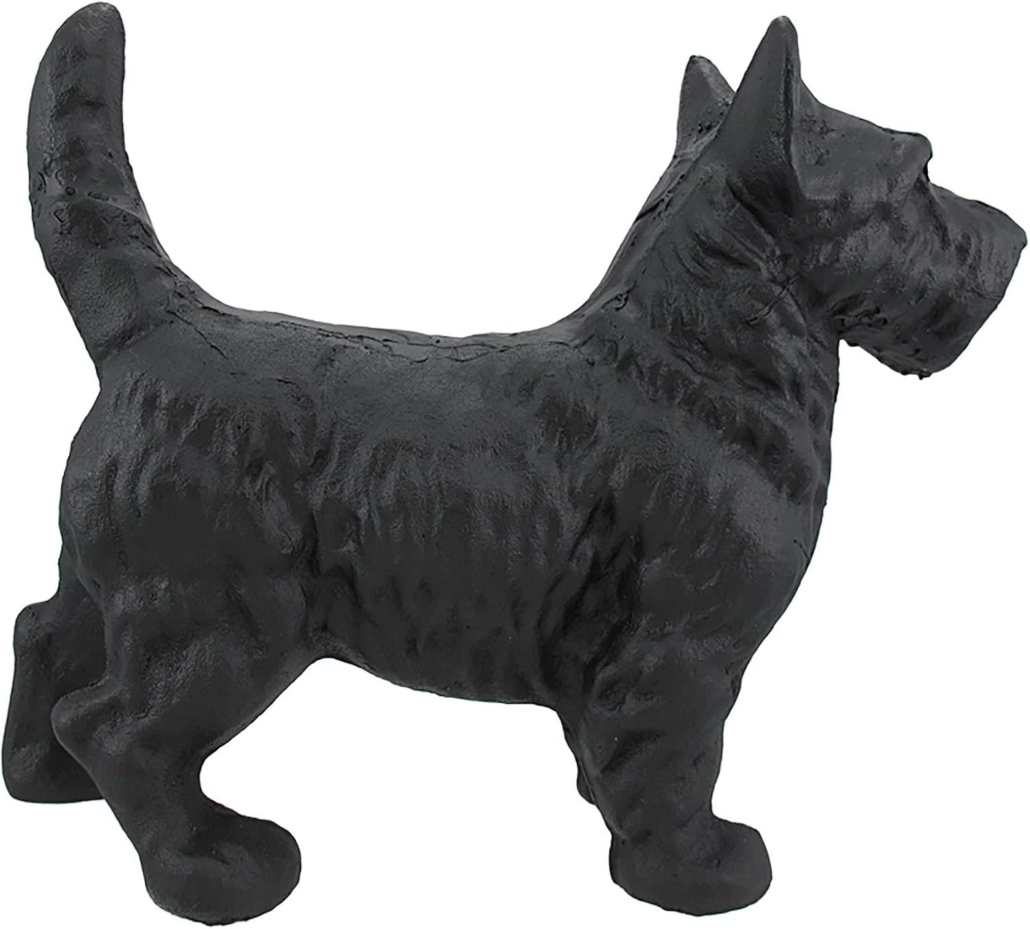 Things2Die4 Cast Iron Scottish Terrier Dog Statue Black Enamel Scottie