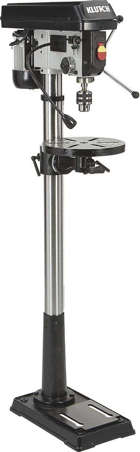 Klutch Floor Drill Press - 16-Speed, 13in. 3/4 HP, 120V
