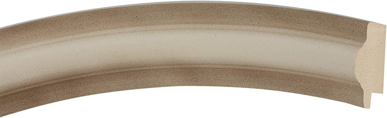 OVALCREST Round Beveled Wall Mirror for Home Decor - Philadelphia Style - Rubbed Bronze - 22x22 Outside Dimensions