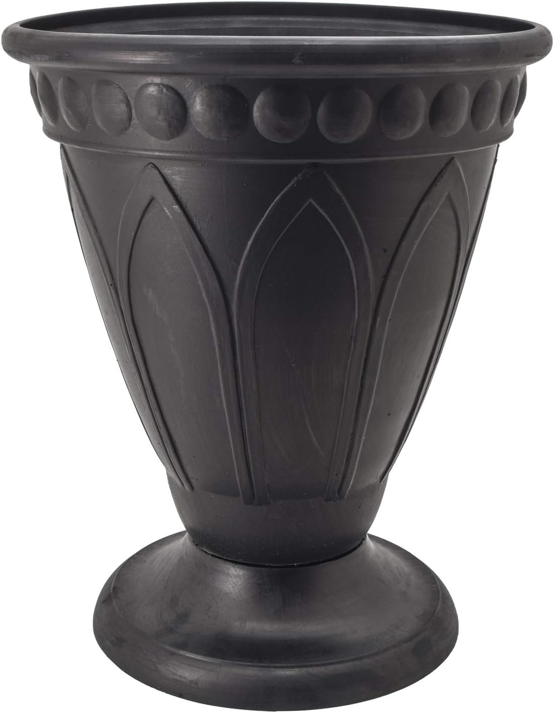 PSW HU40BK Bristol Urn Planter, 16 by 18-Inch, Black