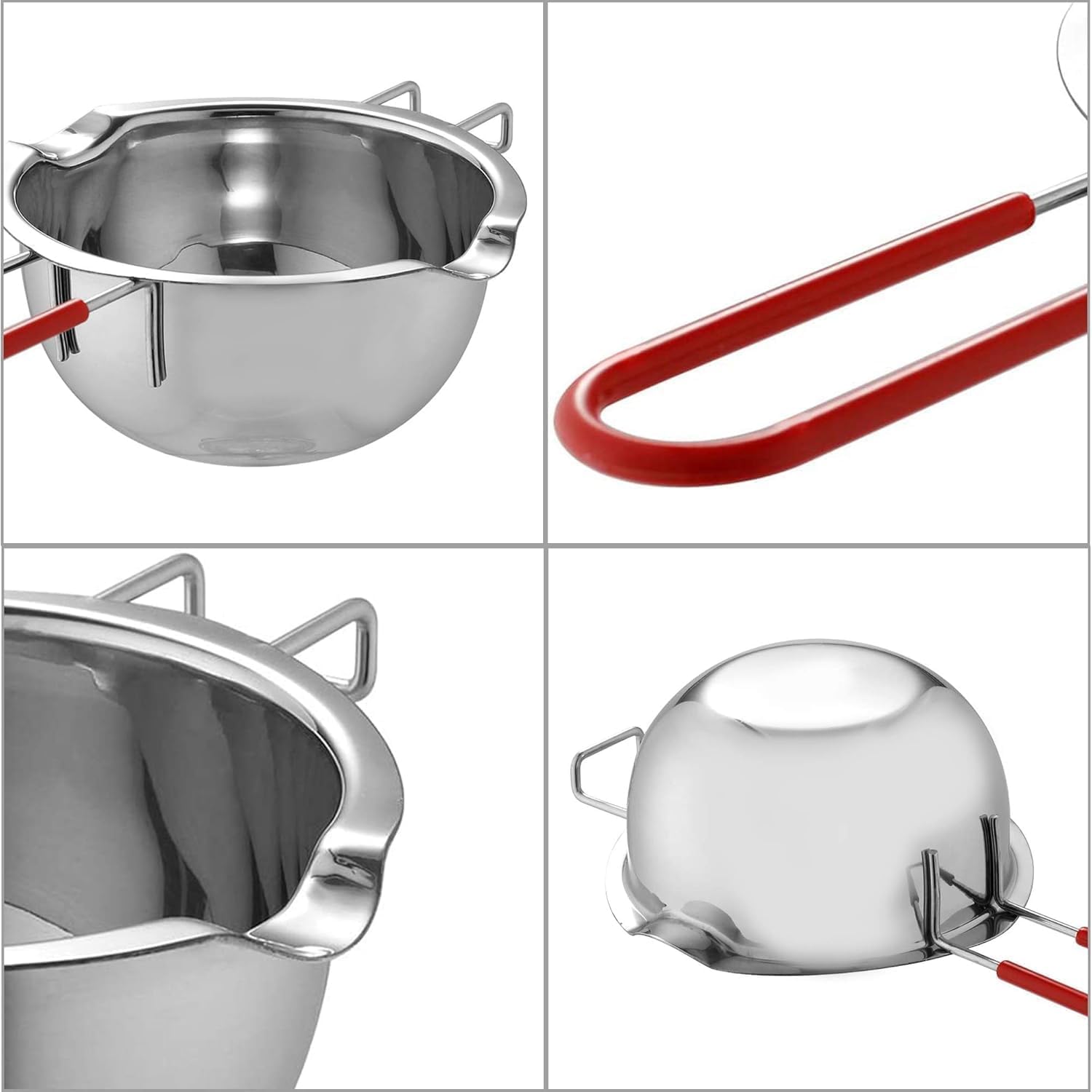 Stainless Steel Double Boiler Melting Pot, Double Boilers for Stove Top