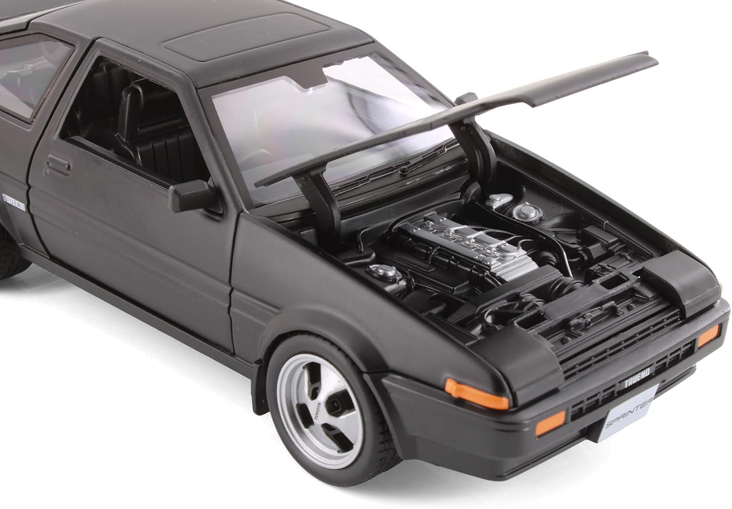 Toyota Sprinter Trueno AE86 37916-1/24 Scale Diecast Model Car (White)