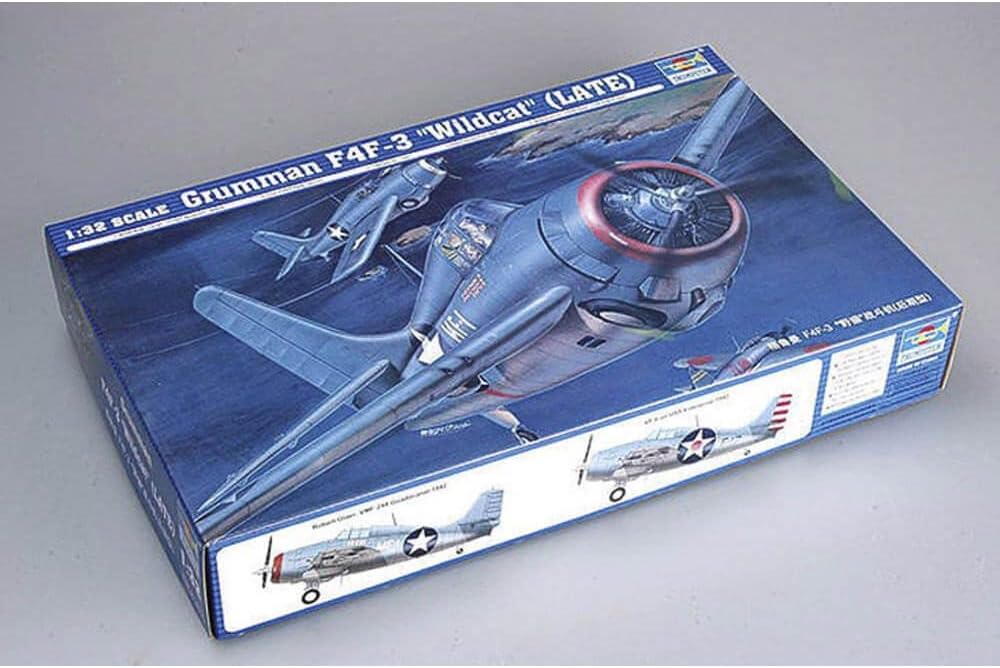 Trumpeter F4F3 Wildcat Fighter Late Version (1/32 Scale)