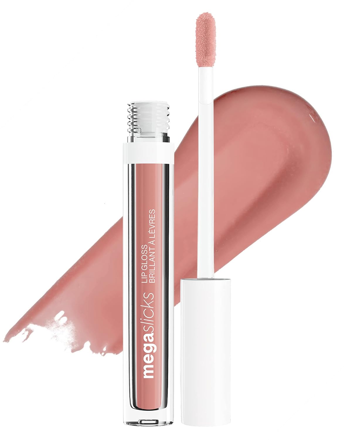 wet n wild MegaSlicks Lip Gloss, Ultra-Glossy, Vitamin-E Enriched, Ultra-Gloss High Shine Moisturizing, Cruelty-Free & Vegan - Bronze Berry