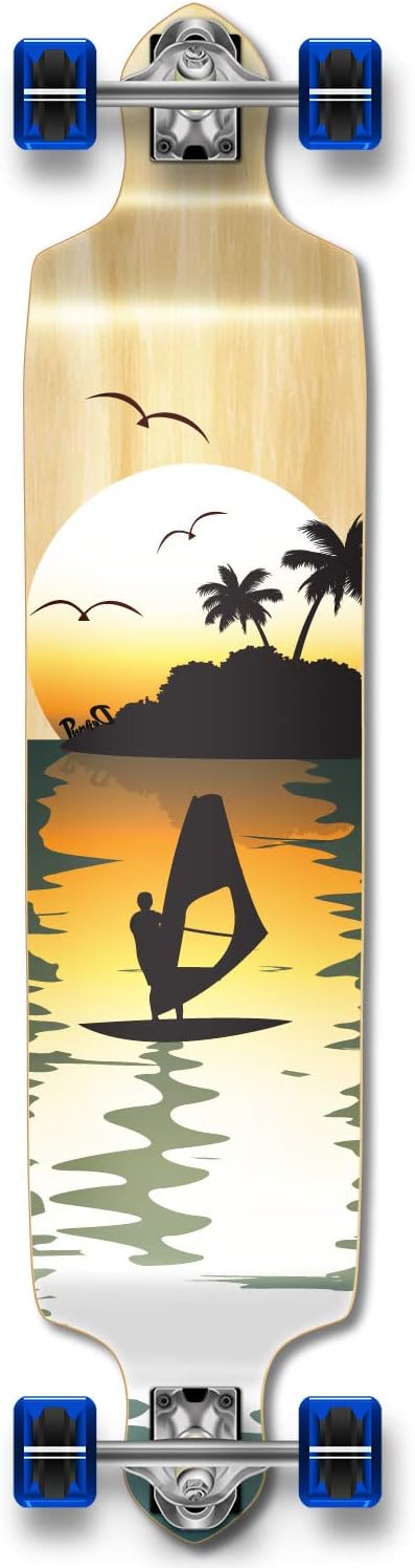 Professional Speed Drop Down Complete Longboard Skateboard