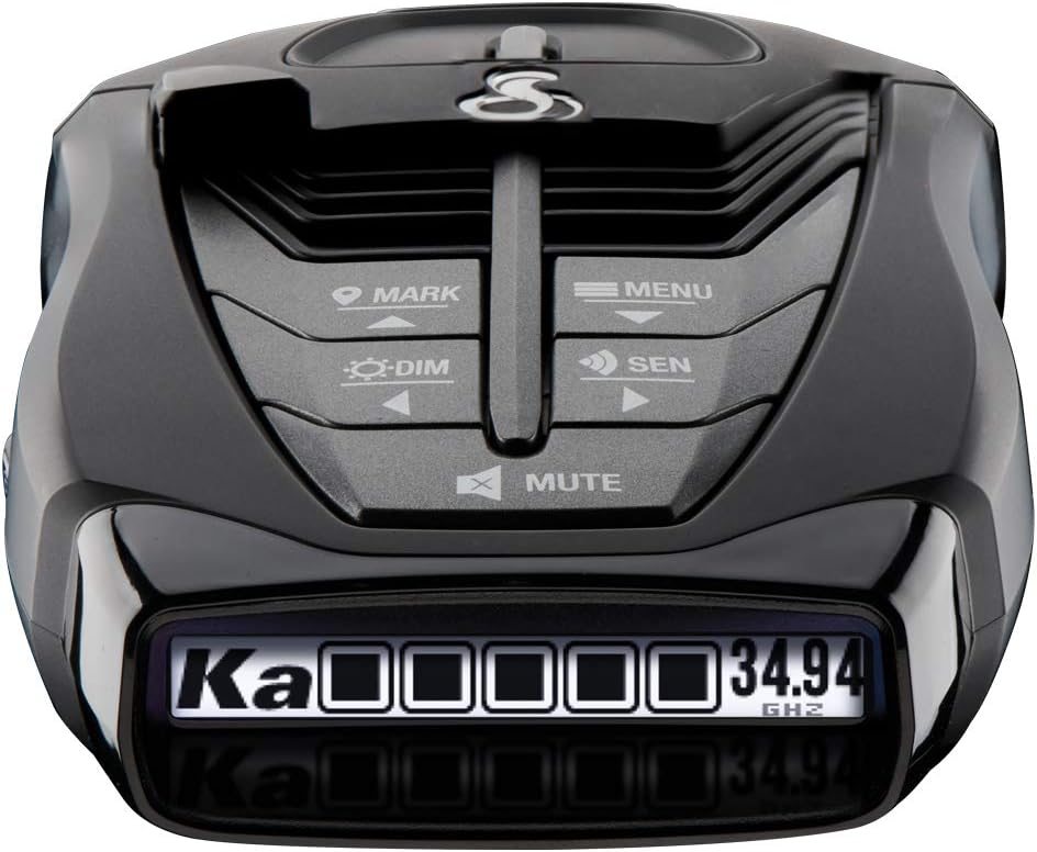 Cobra RAD 480i Laser Radar Detector, Long Range Detection, Bluetooth, Black