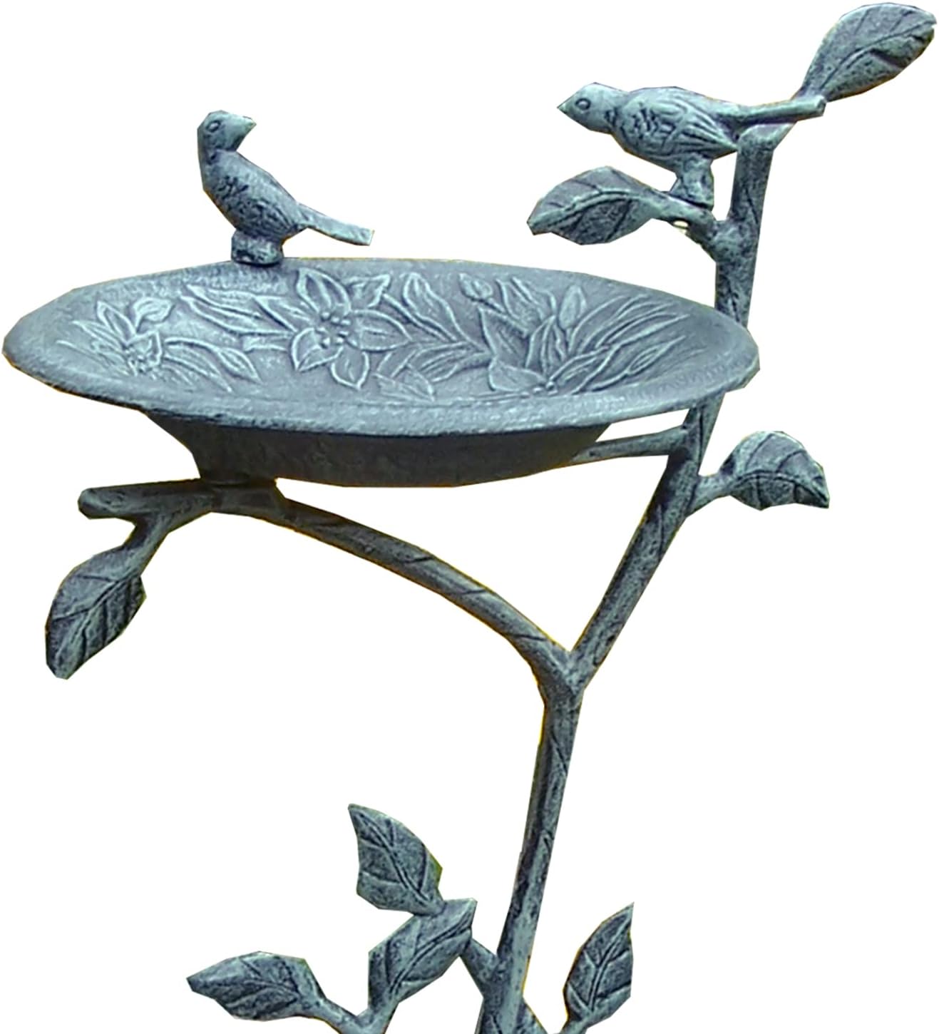 Oakland Living Meadow Bird Bath, Antique Bronze