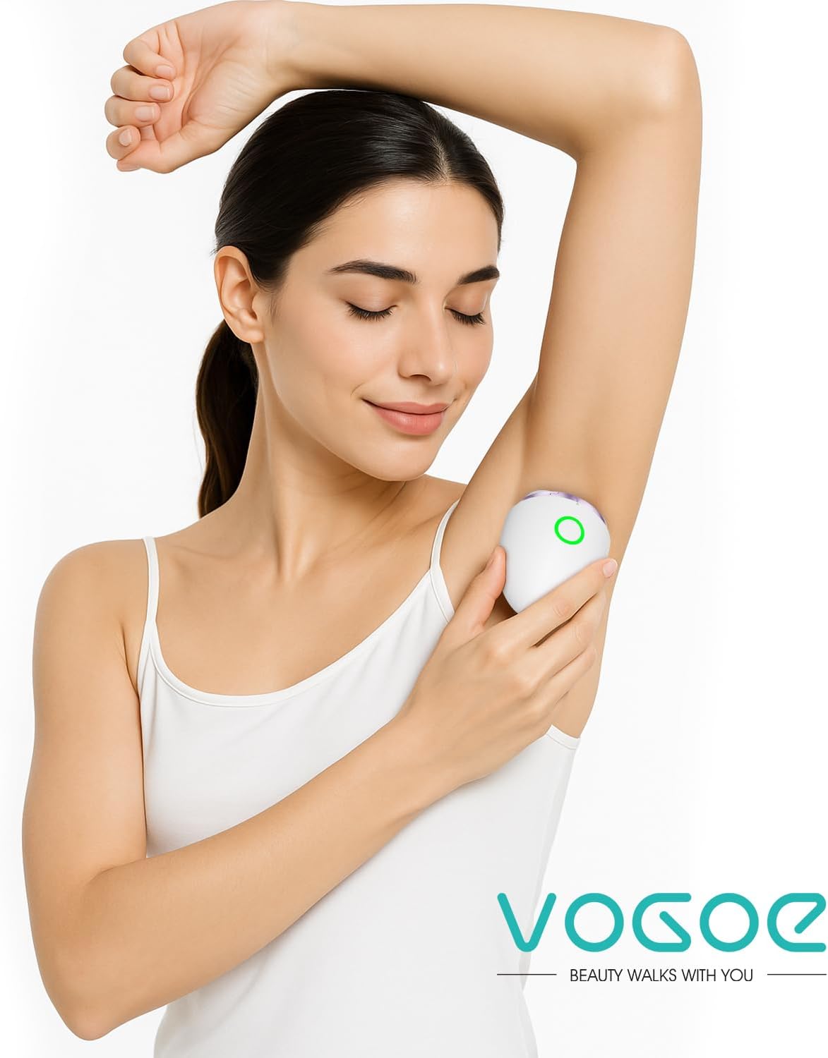 VOGOE Electric Shaver for Women, 3D Floating Blade Rotary Razor, ES300