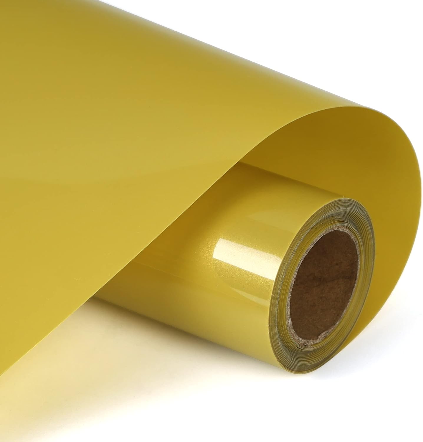 RENLITONG Heat Transfer Vinyl,12 Inch by 10ft White Iron on Vinyl