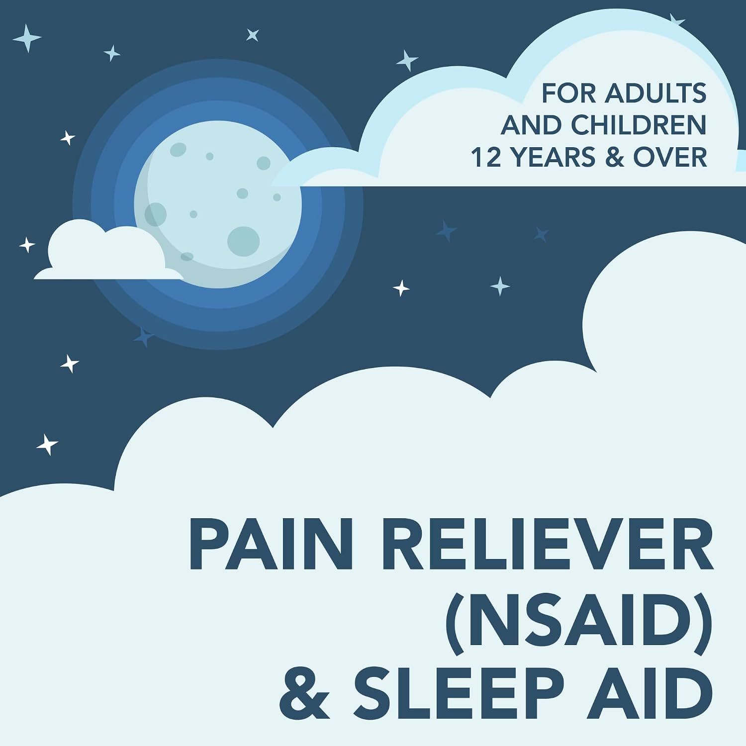 GoodSense Ibuprofen PM, Ibuprofen 200 mg and Diphenhydramine Citrate 38 mg Tablets, Pain Reliever and Nighttime Sleep-Aid