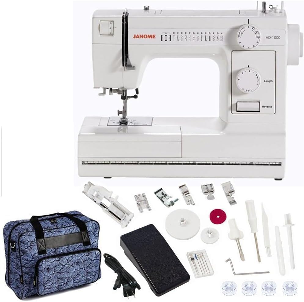 Janome HD1000 Sewing Machine with Exclusive Bonus Bundle