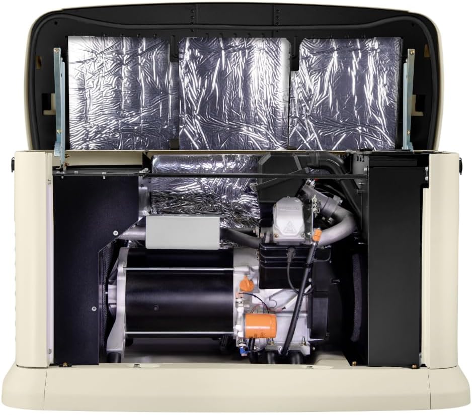 Generac Guardian 10kW Home Generator, Transfer Switch & WiFi Monitoring