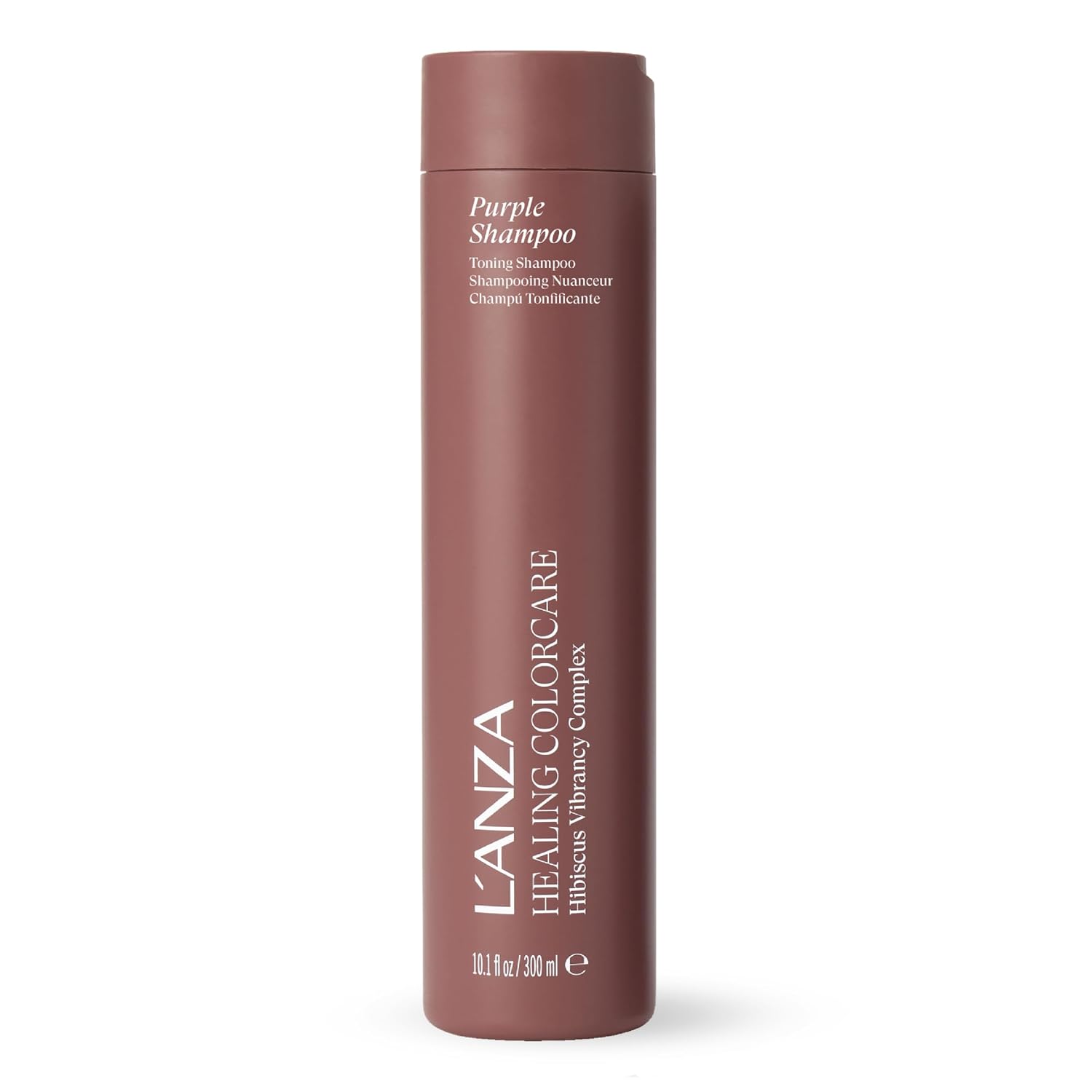 L'ANZA Healing Colorcare Purple Shampoo For Blondes & Highlights Purple Toning Shampoo, Neutralizes Brass, Brightens Blonde, Adds Shine, Repairs, Moisturizing, Color Safe, Sulfate Free