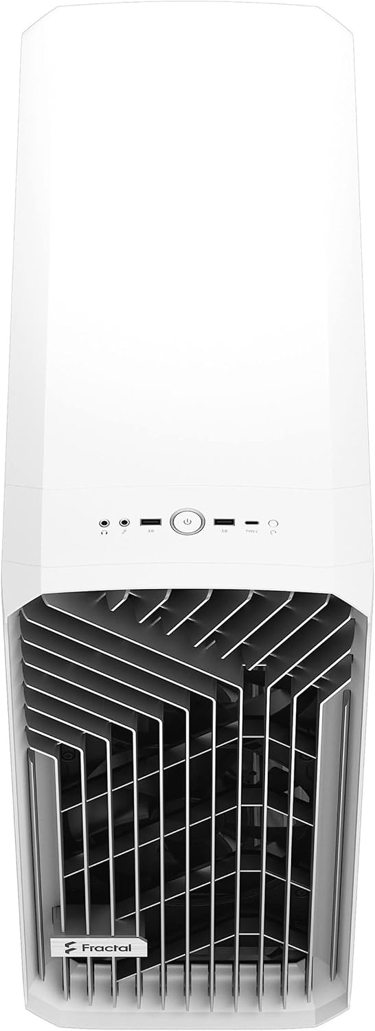 Fractal Design Torrent Black - Light Tint Tempered Glass Side Panel - Open Grille for Maximum air Intake - Two 180mm PWM and Three 140mm Fans