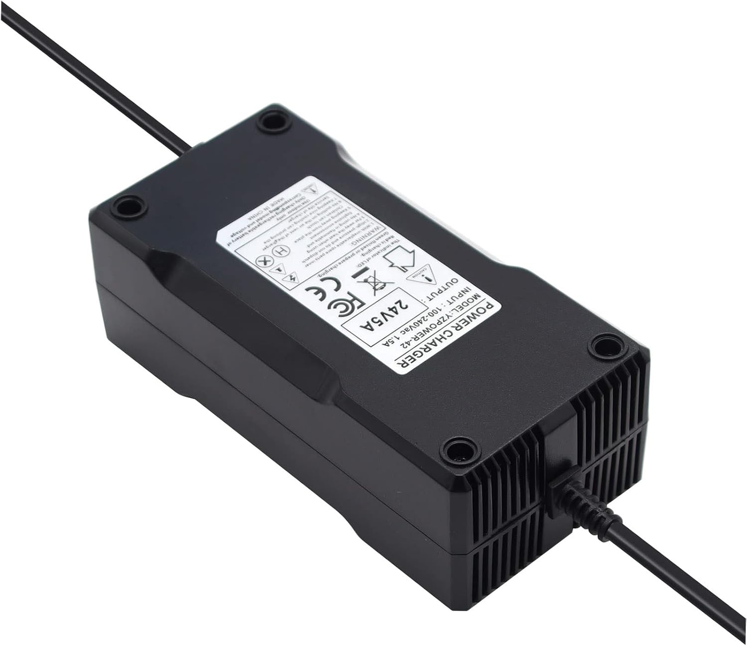 24V 5A Battery Charger for EA1065, S150 180 X-CEL, Jazzy 1107 614HD Smart Automatic