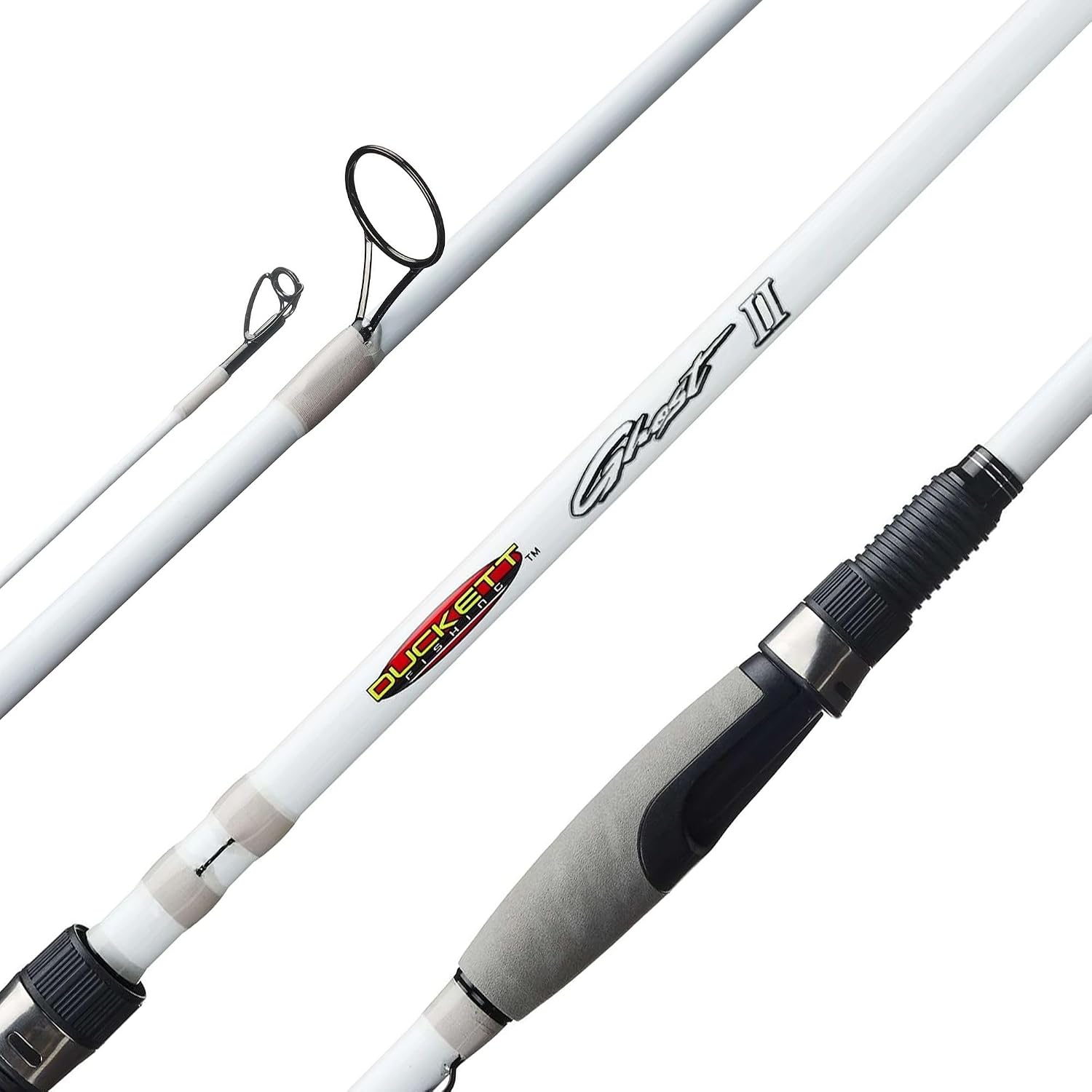 Duckett Fishing Ghost II Spinning & Casting Rods, Lightweight, Durable, and Ultra-Sensitive Performance Fishing Rod