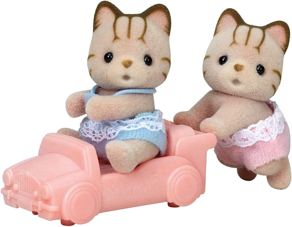 Calico Critters Hopscotch Rabbit Twins - Adorable Bunnies for Endless Imaginative Play. Bring Home the Double the Fun with These Charming Twins!