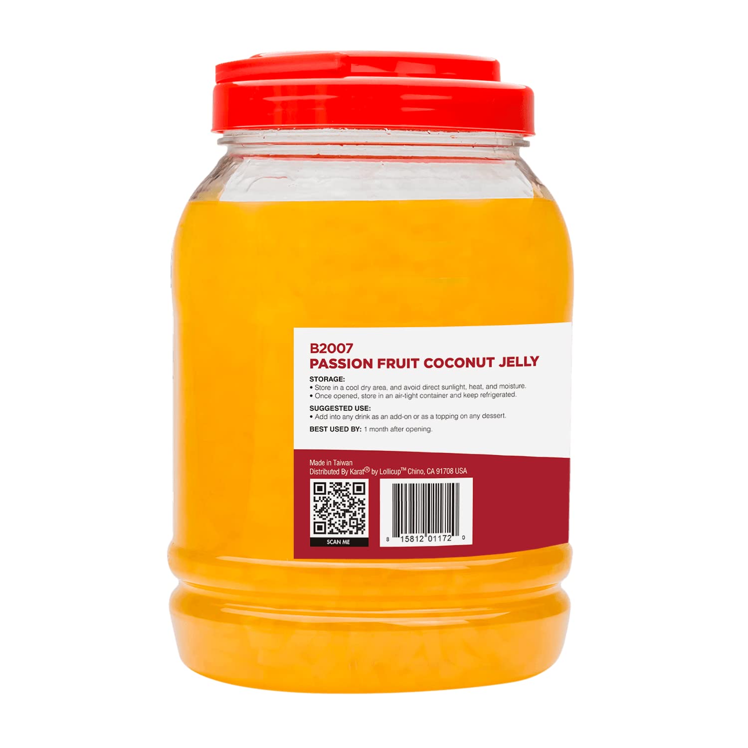 Tea Zone B2008 Mango Coconut Jelly, Jar (8.8 lbs)