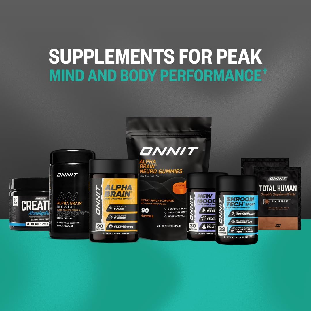 ONNIT Total Human Daily Multivitamin Packs for Men & Women, 30-Day Supply