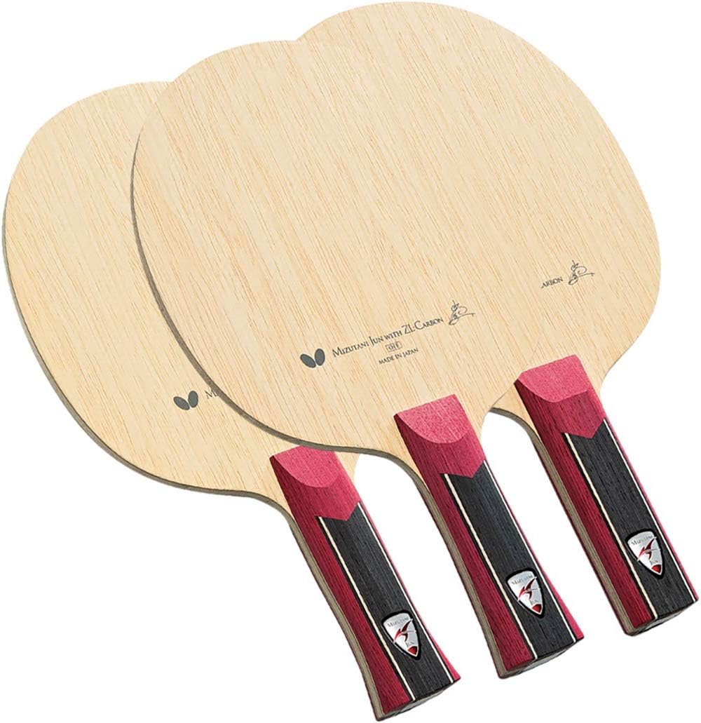 Butterfly Mizutani Jun ZLC Blade - Professional Butterfly Table Tennis Blade - ZL Carbon Fiber Blade - Available in AN, FL, and ST handle styles - Made in Japan