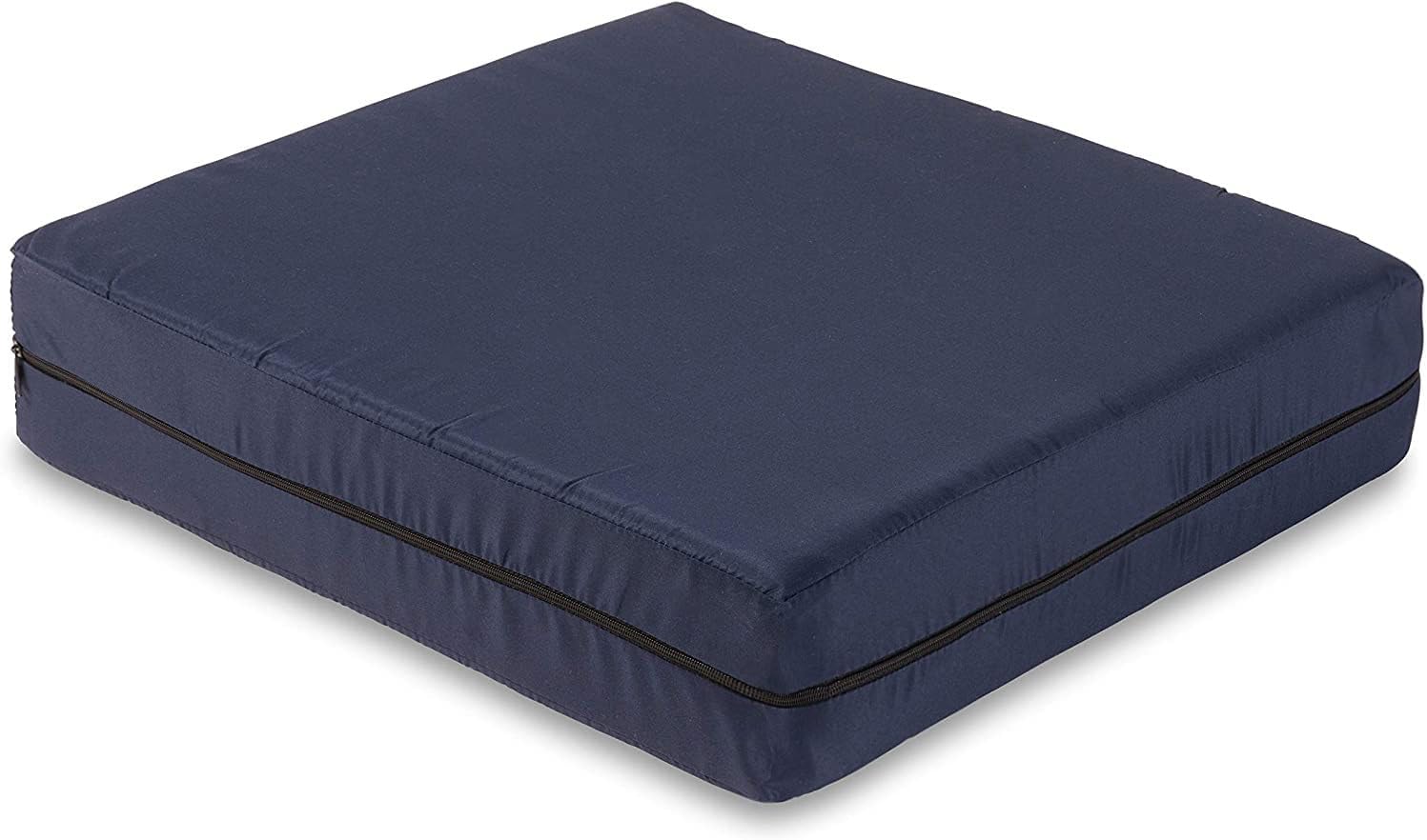 DMI Seat and Chair Cushion for Office Chairs, Wheelchairs, Scooters, Kitchen Chairs or Car Seats, FSA HSA Eligible, for Support and Height while Reducing Stress on Back, Tailbone or Sciatica