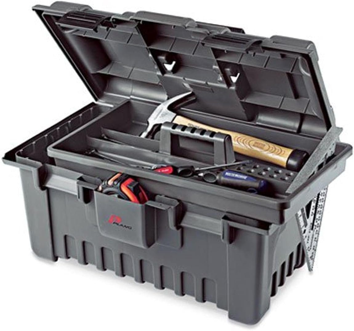 Plano Molding - 781-002 781 22-Inch BAB Power Tool Box with Tray, Graphite Gray black