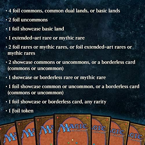 Magic: The Gathering Core Set 2021 (M21) Collector Booster | 15 Cards | Min. 4 Rares Per Pack