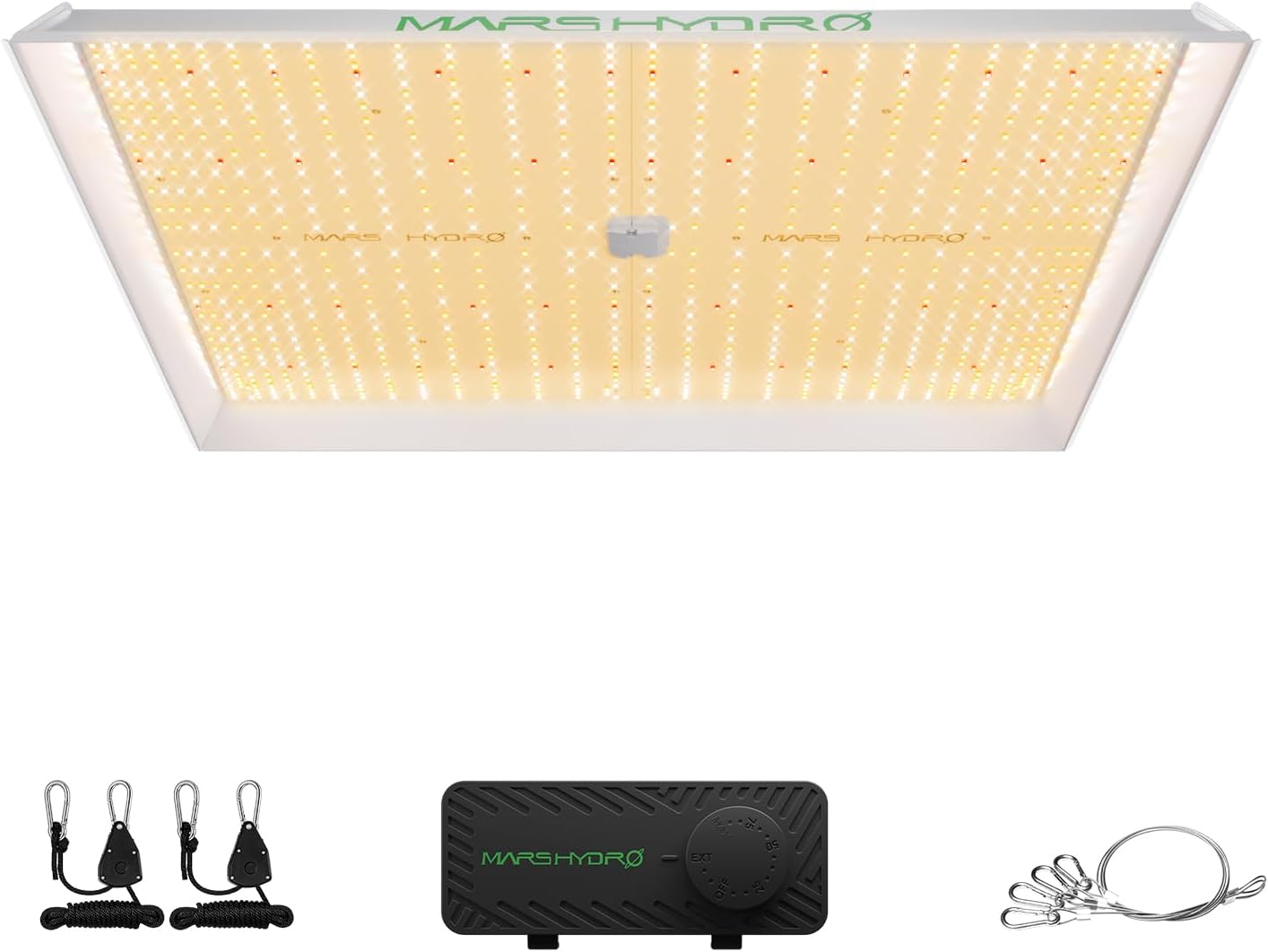 MARS HYDRO 100W TS600 2x2ft Dimmable LED Grow Lights for Indoor Plants