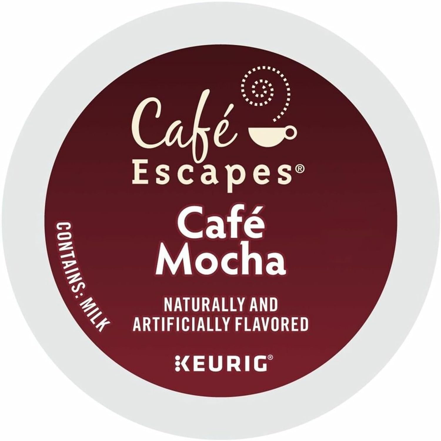 Café Escapes Café Mocha K-Cups for Keurig Brewers, 24 pack, 24-count