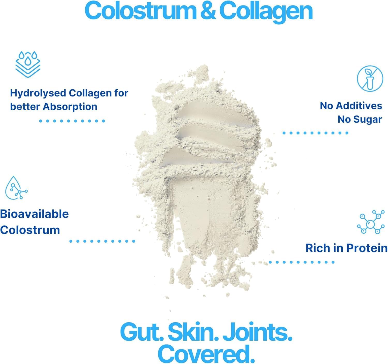 Collagen Peptides Powder, Hydrolyzed Collagen, Type I & III, 45 Servings | Grass Fed, Unflavored, Gluten Free, Keto/Paleo, Skin Support, Hair, Nail, Joints, 10g Servings, 15.9 Oz
