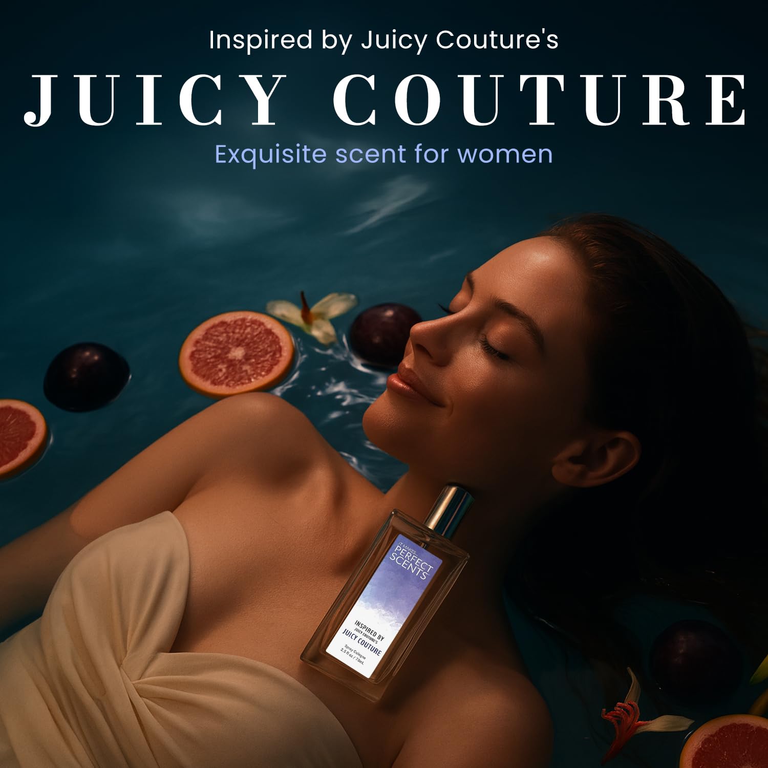 Perfect Scents Fragrances, Inspired by Juicy Couture's Juicy Couture, Women’s Eau de Toilette, Vegan, Paraben-Free, Phthalate-Free, Never Tested on Animals, 2.5 Fluid Ounces