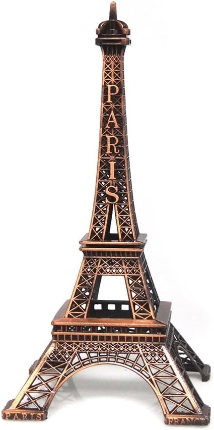 Bronze Eiffel Tower Paris France Statue, 25cm (10-inch)