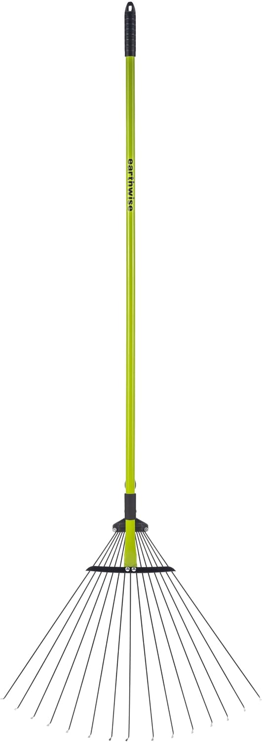 Earthwise 50002 Gator Grabber Telescoping Leaf Clean-Up Tool, Green/Black