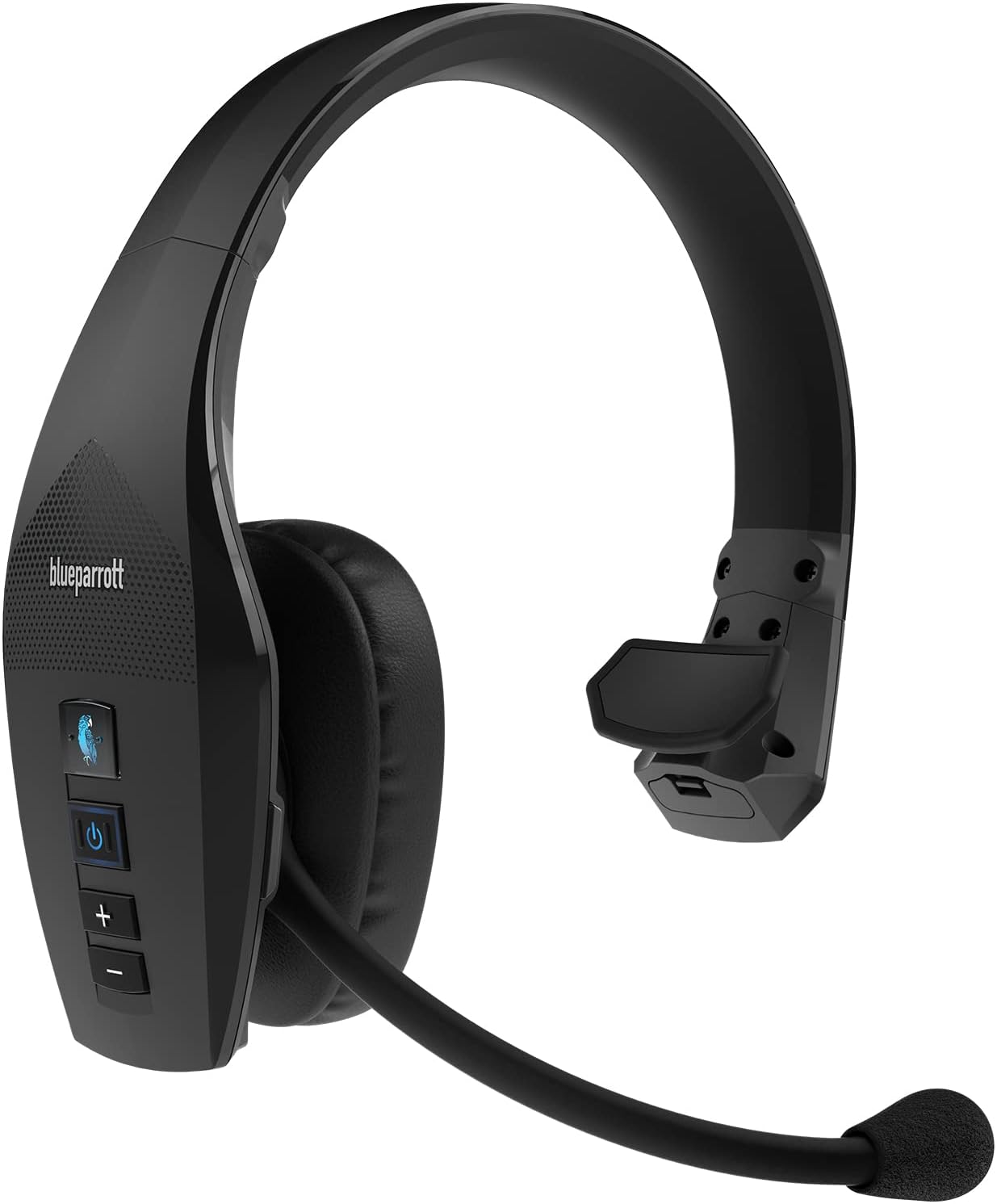 BlueParrott B550-XT Bluetooth Headset | 96% noise canceling headset for truck drivers; voice control, IP54-rated, 24 hr talk time