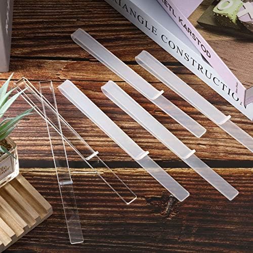 6Pcs Music Stand Clips Clear Acrylic Sheet Music Page Holder