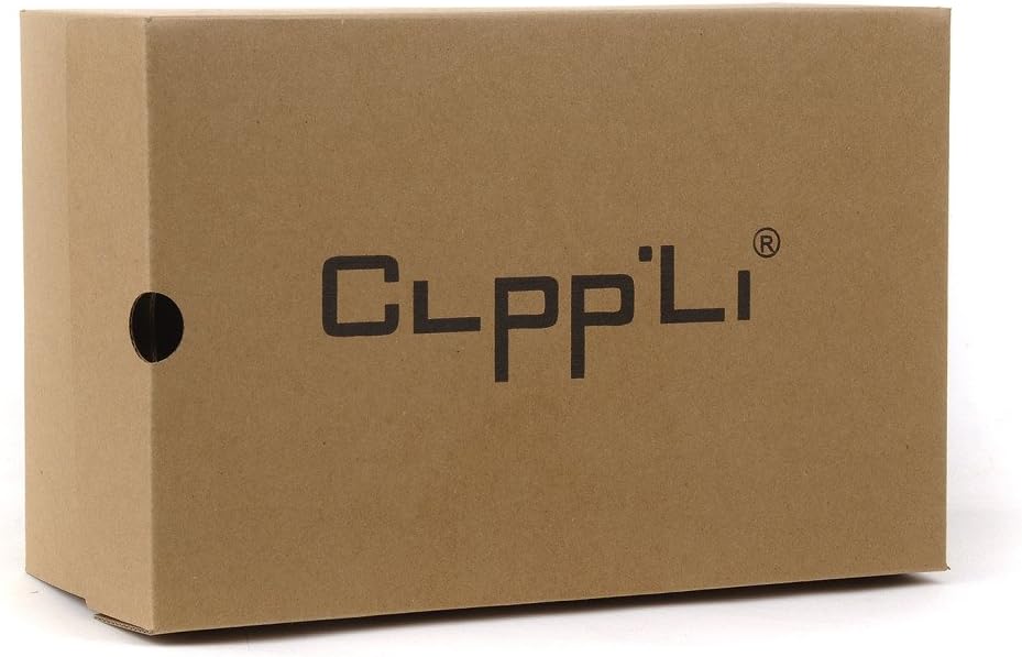 CLPP'LI Womens Twin Button Fully Fur Lined Winter Snow Boots