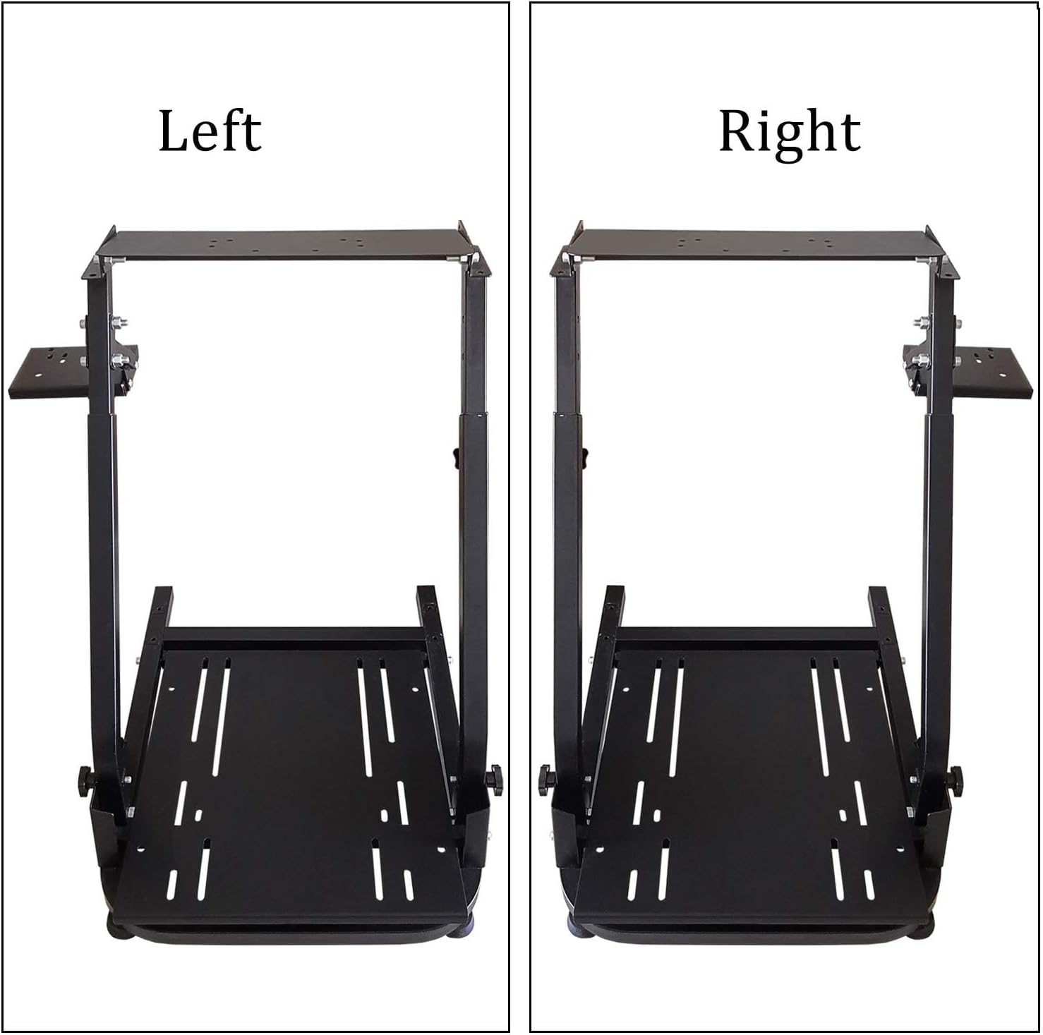 Racing Wheel Stand, Height Adjustable & Foldable Steering Wheal Stand Compatible with Logitech G25,G27,G29,G920 Gaming Cockpit