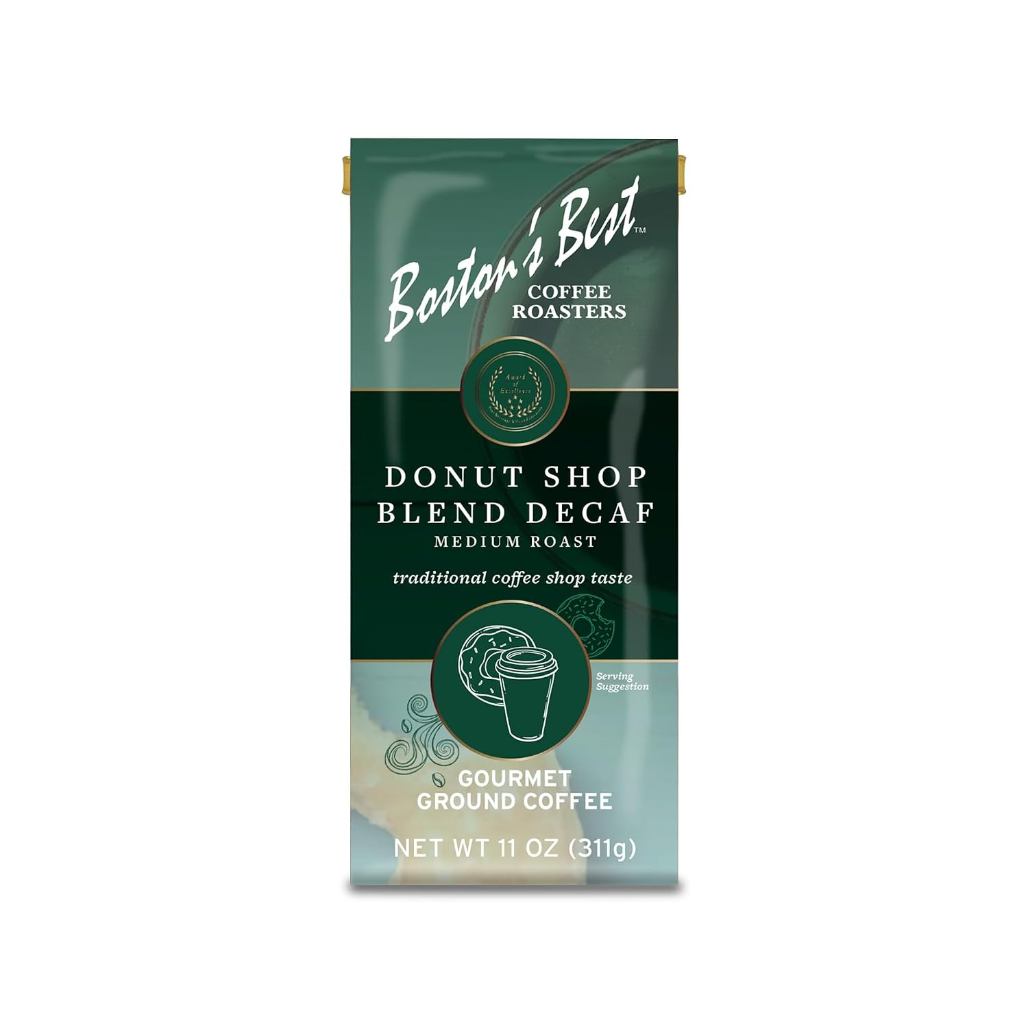 Boston’s Best Coffee - Fall-Inspired Pumpkin Spice Medium Roast Gourmet Delicious Flavored Coffee, Premium Ground - 11 oz. / 311 g Bag