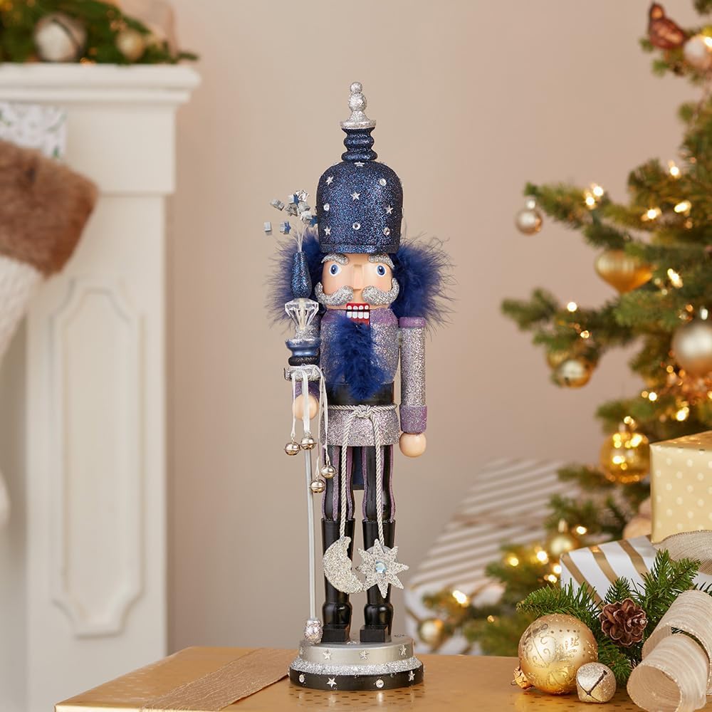 Kurt Adler Hollywood Night Stars Nutcracker, 19-Inch