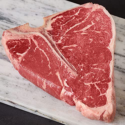 Premium USDA Prime Porterhouse Steak, 4 count, 18 oz each. Wet-aged for perfection