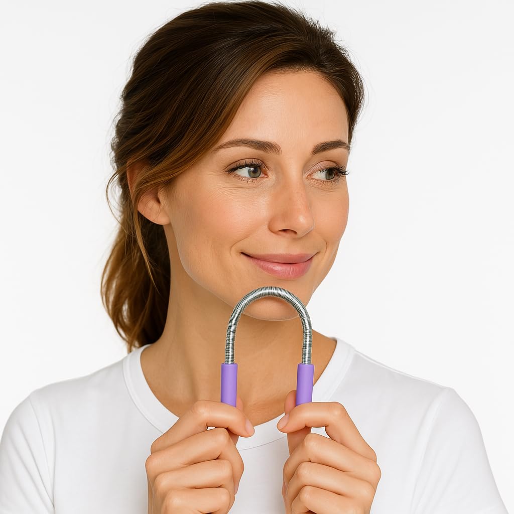 Bellabe Facial Hair Remover for Women, Made in USA, Spring Hair Remover for Face and Chin