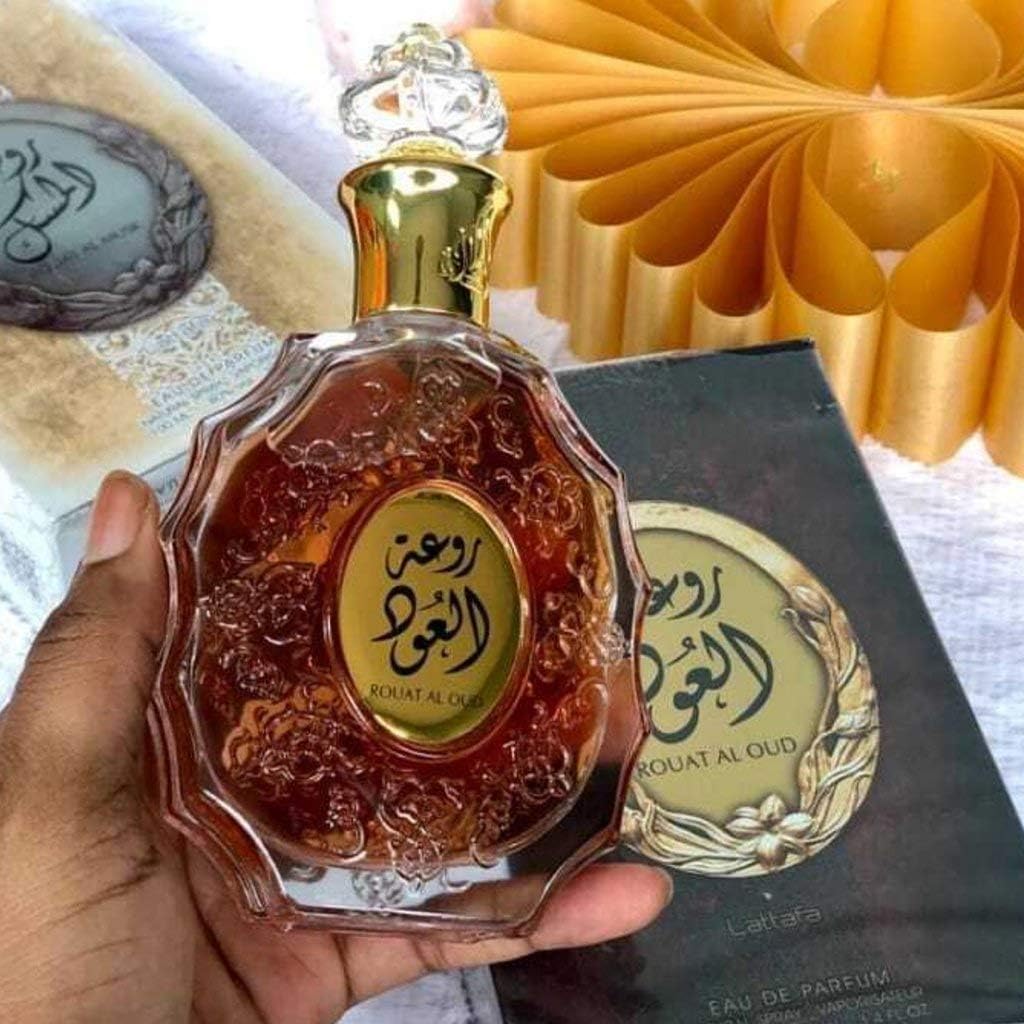 Lattafa Perfumes Rouat Al Musk for Unisex Eau de Parfum Spray, 3.40 Ounces / 100 ml