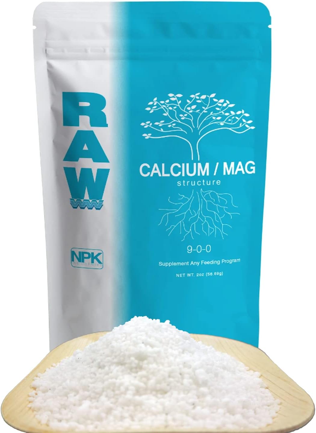 RAW Calcium/Mag 2oz - Essential Combo for Plant Health - Boosts Cell Strength and Nutrient Uptake