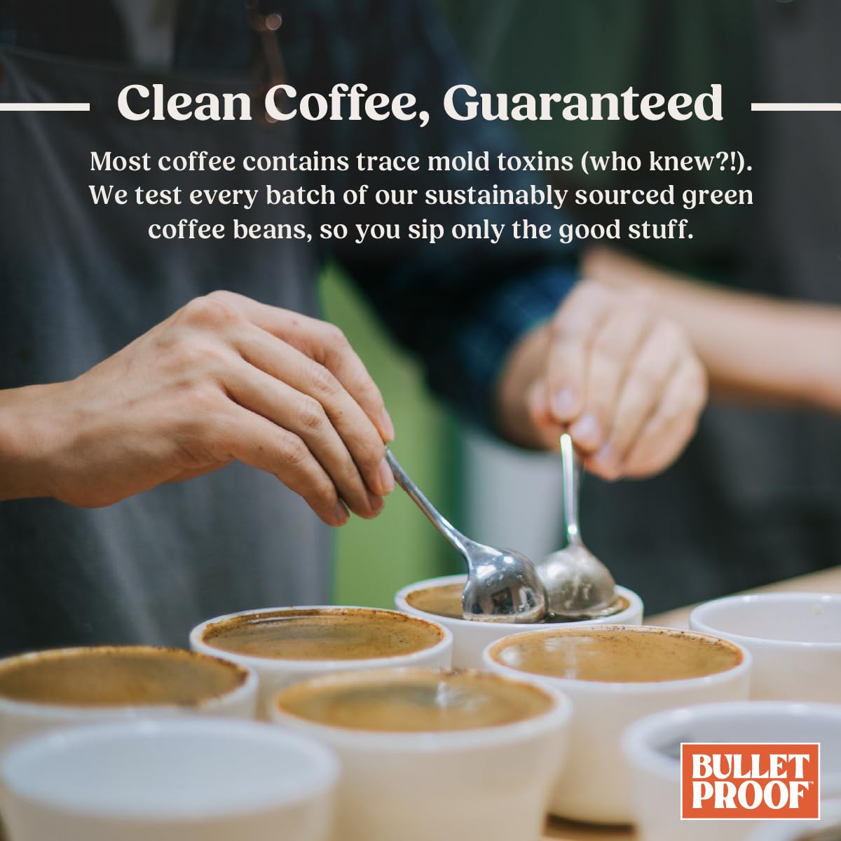 Bulletproof French Kick Dark Roast Ground Coffee, 12 Ounces, 100% Arabica Beans, Clean Coffee Tested for Toxins, Packaging May Vary