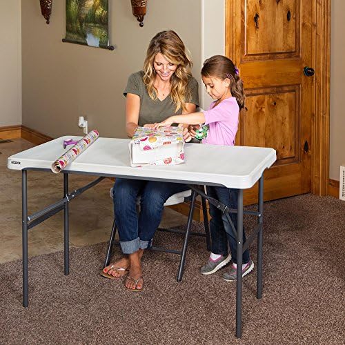 LIFETIME 280478 Commercial Nesting Folding Table, 4-Foot